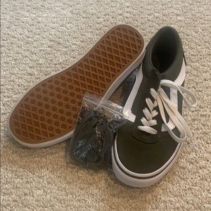 Van old school green sneakers